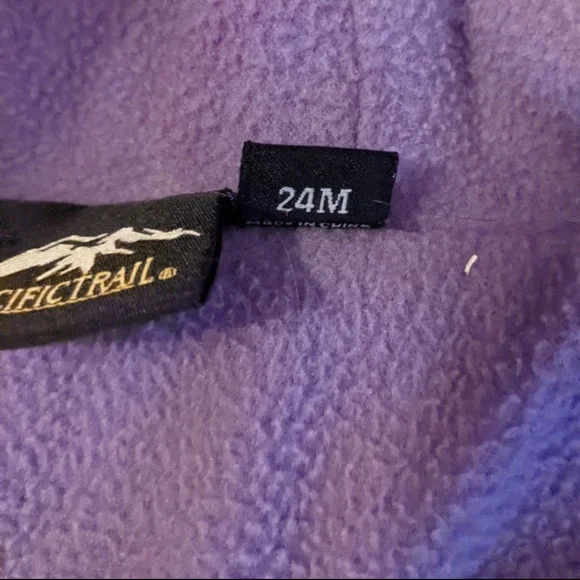 Girls Toddler Pacific Trail 24 Month Winter Coat Fleece Lined - Picture 4 of 4